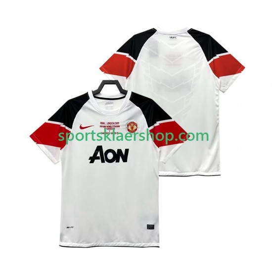 Manchester Utd drakt Champions League 2012 Retro Tredjetrøye Kort erm 2011 , Herre