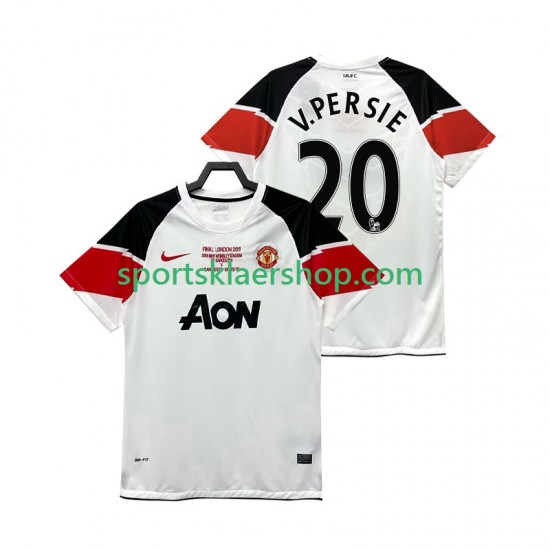 Manchester Utd drakt V PERSIE 20 Champions League 2012 Retro Tredjetrøye Kort erm 2011 , Herre