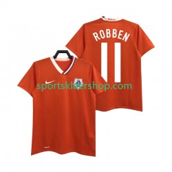 Nederland drakt ROBBEN 11 Retro Hjemmetrøye Kort erm 2008 , Herre
