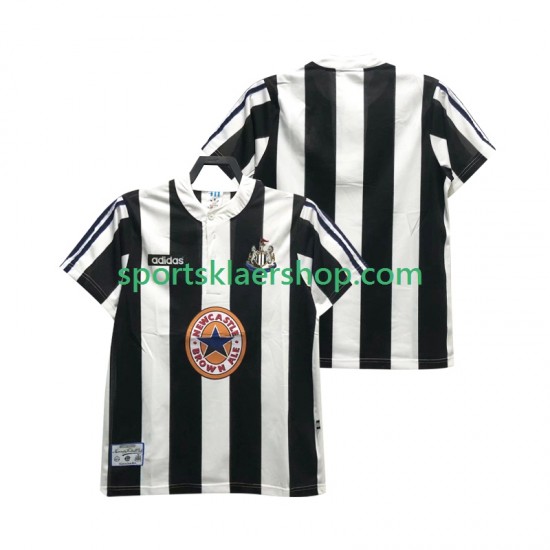 Newcastle United drakt 1995 1997 Retro Hjemmetrøye Kort erm , Herre