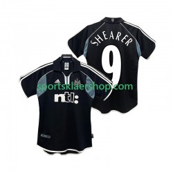 Newcastle United drakt SHEARER 9 2000 2001 Retro Bortetrøye Kort erm , Herre