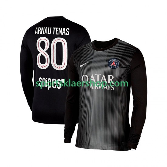 Paris Saint-Germain drakt Arnau Tenas 80 Keeper Hjemmetrøye Lang erm 2025-2026 , Herre