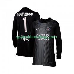 Paris Saint-Germain drakt Gianluigi Donnarumma 1 Keeper Hjemmetrøye Lang erm 2025-2026 , Herre