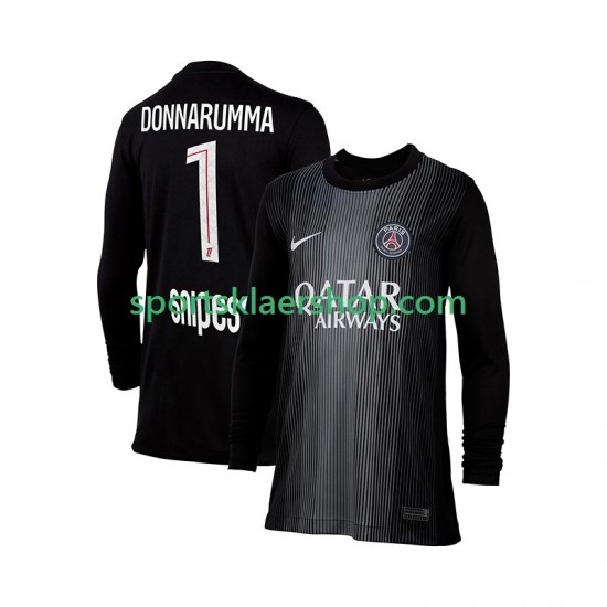 Paris Saint-Germain drakt Gianluigi Donnarumma 1 Keeper Hjemmetrøye Lang erm 2025-2026 , Herre
