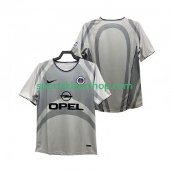 Paris Saint-Germain drakt 2001 2002 Retro Bortetrøye Kort erm , Herre