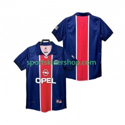 Paris Saint-Germain drakt 1998 Retro Hjemmetrøye Kort erm 1999 , Herre