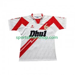 Rayo Vallecano drakt 1995 Retro Hjemmetrøye Kort erm 1994 , Herre