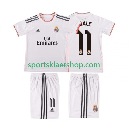 Real Madrid drakt BALE 11 2013 2014 Retro Hjemmetrøye Kort erm , Barnesett