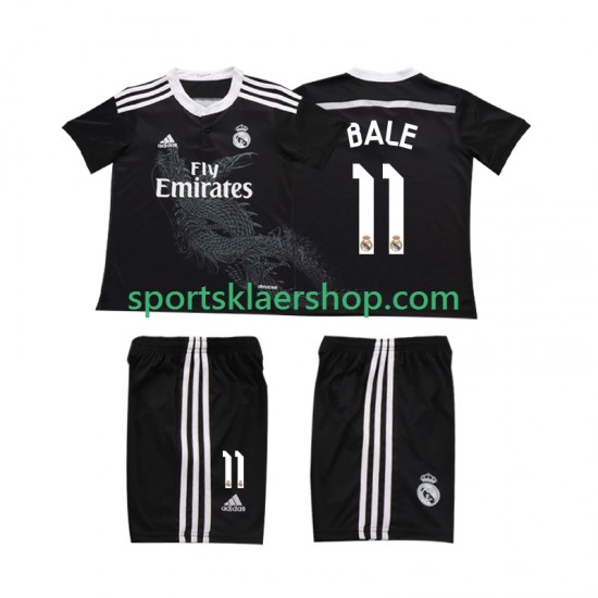 Real Madrid drakt Bale 11 2014 Retro Tredjetrøye Kort erm , Barnesett