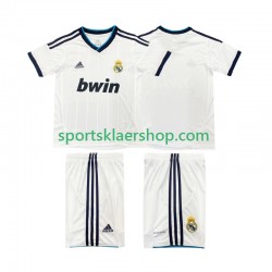 Real Madrid drakt 2012 2013 Retro Hjemmetrøye Kort erm , Barnesett