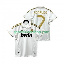 Real Madrid drakt Cristiano Ronaldo 7 2012 Retro Hjemmetrøye Kort erm 2011 , Herre