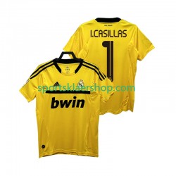 Real Madrid drakt I.CASILLAS 1 2012 Keeper Retro Hjemmetrøye Kort erm 2011 , Herre