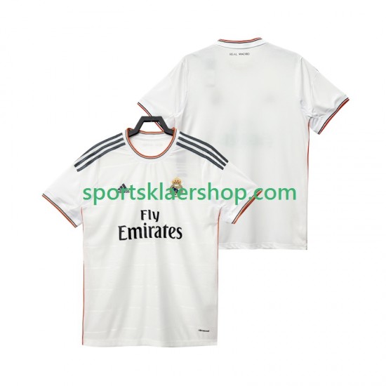 Real Madrid drakt 2013 2014 Retro Hjemmetrøye Kort erm , Herre