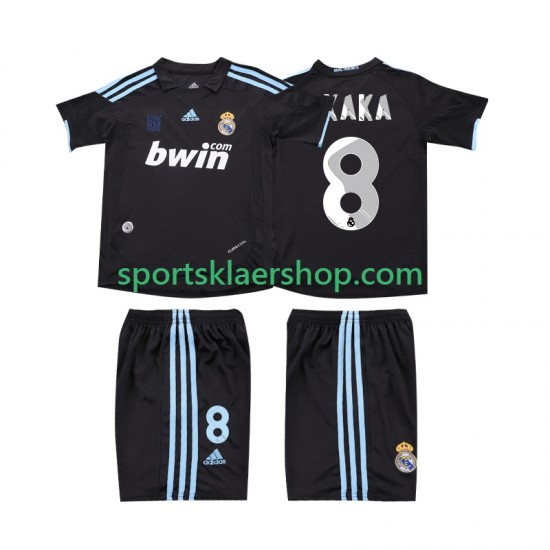 Real Madrid drakt KAKA 8 2009 Retro Bortetrøye Kort erm 2010 , Barnesett