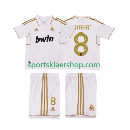 Real Madrid drakt KAKA 8 2012 Retro Hjemmetrøye Kort erm 2011 , Barnesett