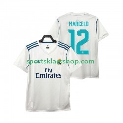 Real Madrid drakt MARCELD 12 2017 2018 Retro Hjemmetrøye Kort erm , Herre