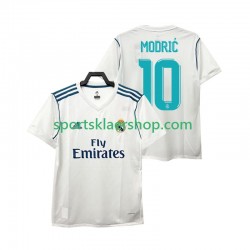 Real Madrid drakt Modrić 10 2017 Retro Hjemmetrøye Kort erm , Herre