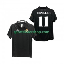 Real Madrid drakt RONALDO 11 2002 2003 Retro Bortetrøye Kort erm , Herre
