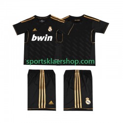 Real Madrid drakt 2012 Retro Bortetrøye Kort erm 2011 , Barnesett