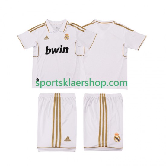 Real Madrid drakt 2012 Retro Hjemmetrøye Kort erm 2011 , Barnesett