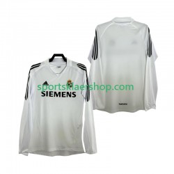 Real Madrid drakt 2005 Retro Hjemmetrøye Lang erm 2006 , Herre