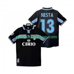 SS Lazio drakt NESTA 13 1998 Retro Bortetrøye Kort erm 1999 , Herre