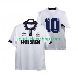 Tottenham Hotspur drakt 10 1991 1993 Retro Hjemmetrøye Kort erm , Herre