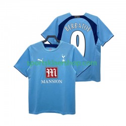 Tottenham Hotspur drakt BERBATOV 9 2007 Retro Bortetrøye Kort erm 2006 , Herre