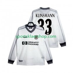 Tottenham Hotspur drakt KLINSMANN 33 1997 Retro Hjemmetrøye Lang erm 1999 , Herre