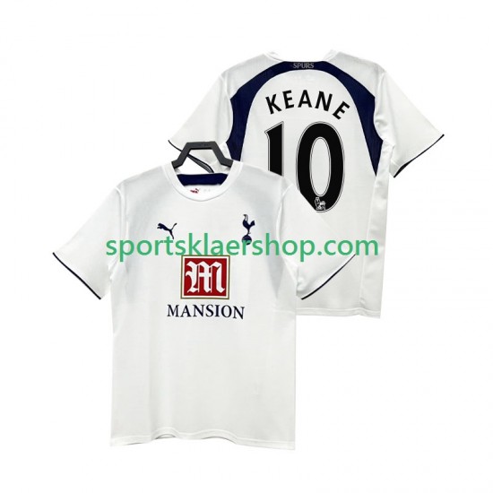 Tottenham Hotspur drakt Keane 10 2007 Retro Hjemmetrøye Kort erm 2006 , Herre
