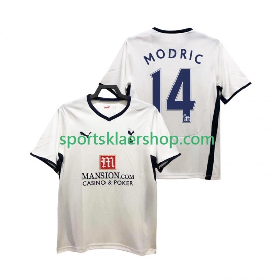 Tottenham Hotspur drakt Modrić Luca 14 2009 Retro Hjemmetrøye Kort erm 2008 , Herre