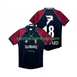 West Ham United drakt LAMPARD 18 Iron Maiden Retro Hjemmetrøye Kort erm 1999 , Herre