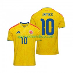 Colombia drakt James Rodriguez 10 Hjemmetrøye Kort erm VM 2026 , Herre
