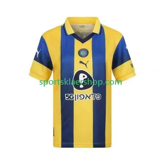 drakt Maccabi Tel Aviv Hjemmetrøye Kort erm 2025-2026 , Herre