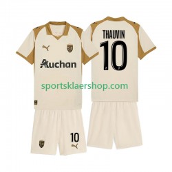 RC Lens drakt Florian Thauvin 10 Tredjetrøye Kort erm 2025-2026 , Barnesett