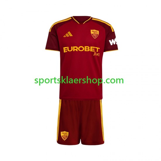 AS Roma drakt Hjemmetrøye Kort erm 2026-2027 , Barnesett
