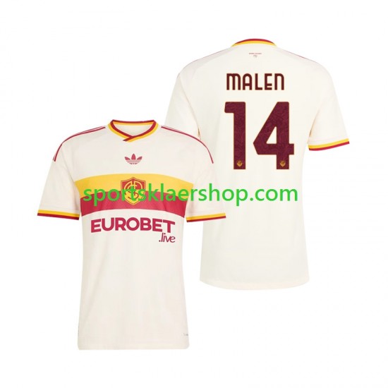 AS Roma drakt Donyell Malen 14 Bortetrøye Kort erm 2026-2027 , Herre