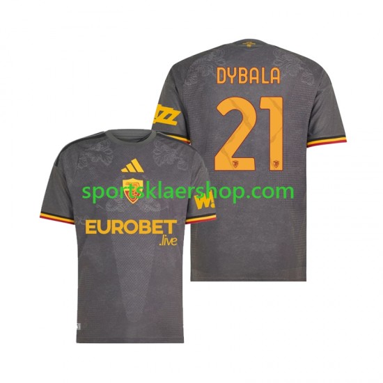 AS Roma drakt Paulo Dybala 21 Tredjetrøye Kort erm 2026-2027 , Herre