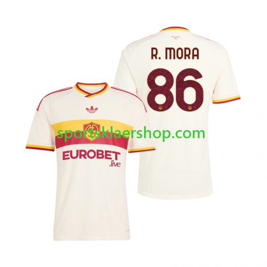AS Roma drakt Rodrigo Mora 86 Bortetrøye Kort erm 2026-2027 , Herre