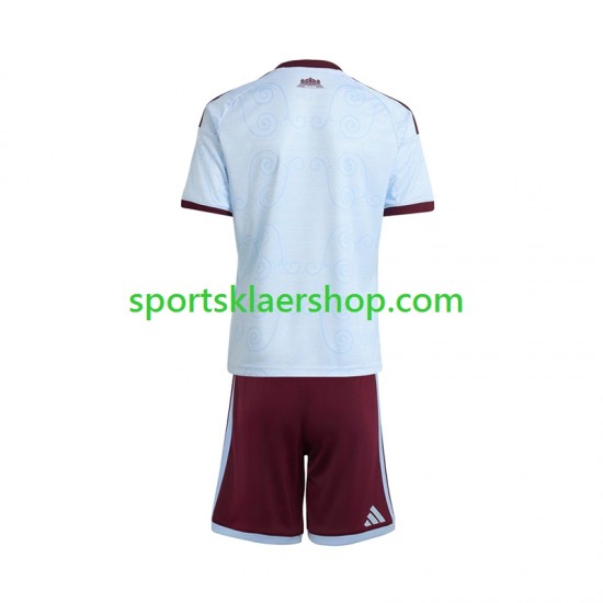 Aston Villa drakt Tredjetrøye Kort erm 2026-2027 , Barnesett