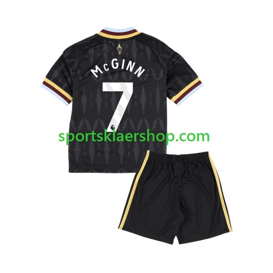 Aston Villa drakt John McGinn 7 Bortetrøye Kort erm 2026-2027 , Barnesett