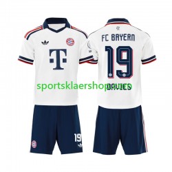 FC Bayern München drakt Alphonso Davies 19 Bortetrøye Kort erm 2026-2027 , Barnesett