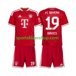 FC Bayern München drakt Alphonso Davies 19 Hjemmetrøye Kort erm 2026-2027 , Barnesett