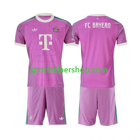 FC Bayern München drakt Keeper Tredjetrøye Kort erm 2026-2027 , Barnesett