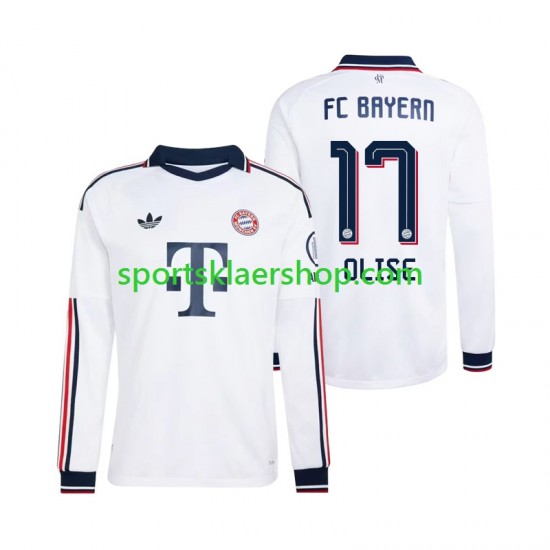FC Bayern München drakt Michael Olise 17 Bortetrøye Lang erm 2026-2027 , Herre
