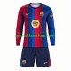 FC Barcelona drakt Hjemmetrøye Lang erm 2026-2027 , Barnesett