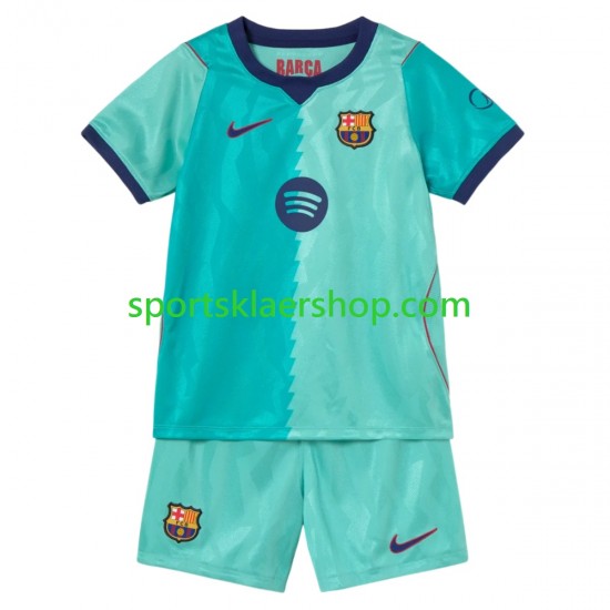 FC Barcelona drakt Tredjetrøye Kort erm 2026-2027 , Barnesett