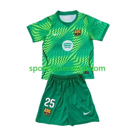 FC Barcelona drakt Dominik Livakovic 25 Keeper Hjemmetrøye Kort erm 2026-2027 , Barnesett