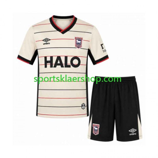 drakt Ipswich Town Bortetrøye Kort erm 2026-2027 , Barnesett