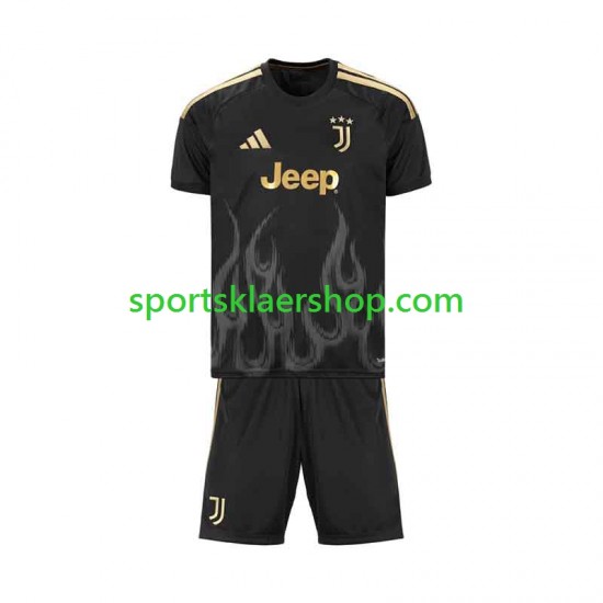 Juventus drakt Tredjetrøye Kort erm 2026-2027 , Barnesett